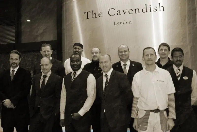 Proud Mo-ment for staff at the Cavendish Hotel