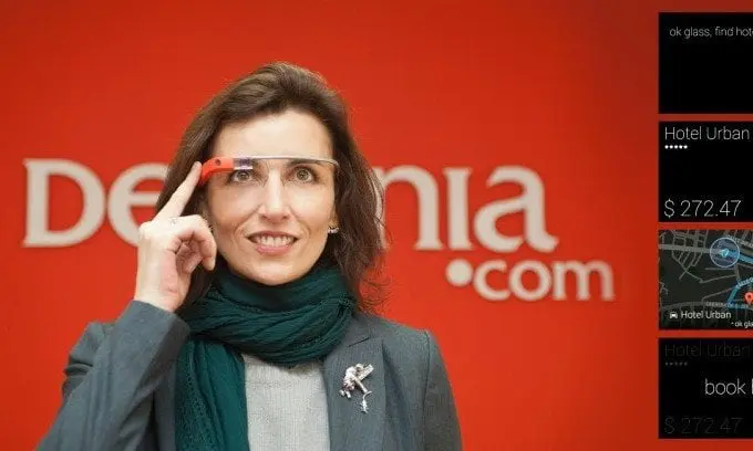 Hotel reservation app for Google Glass released