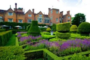 House and parterres