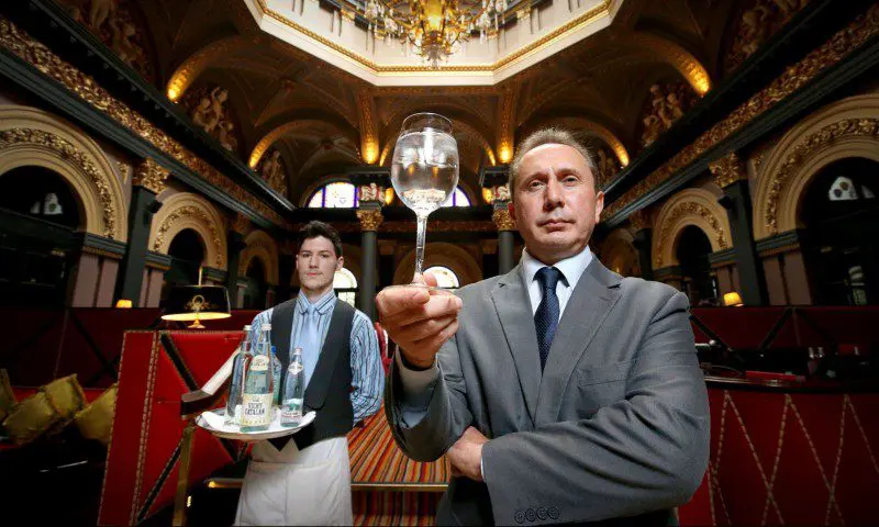 Belfast’s Merchant Hotel introduces ‘luxury’ water menu