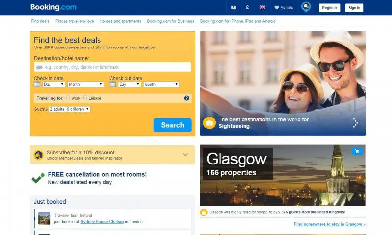 Booking.com identifies ‘small bug’ in system update