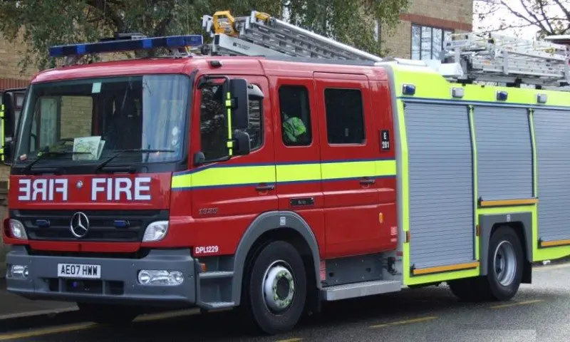 Corby Hilton hotel fire: Three teenagers arrested