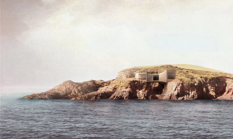 Plans unveiled for cliffside hotel suite on Devon’s Burgh Island