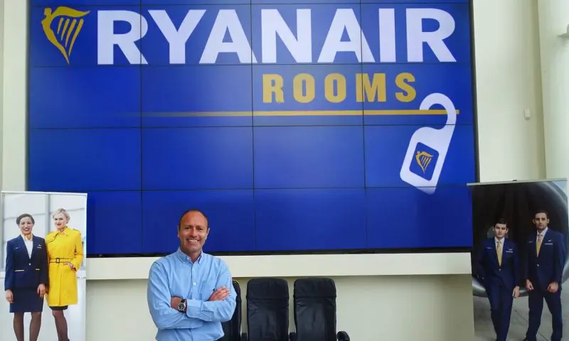Ryanair to launch hotel booking site