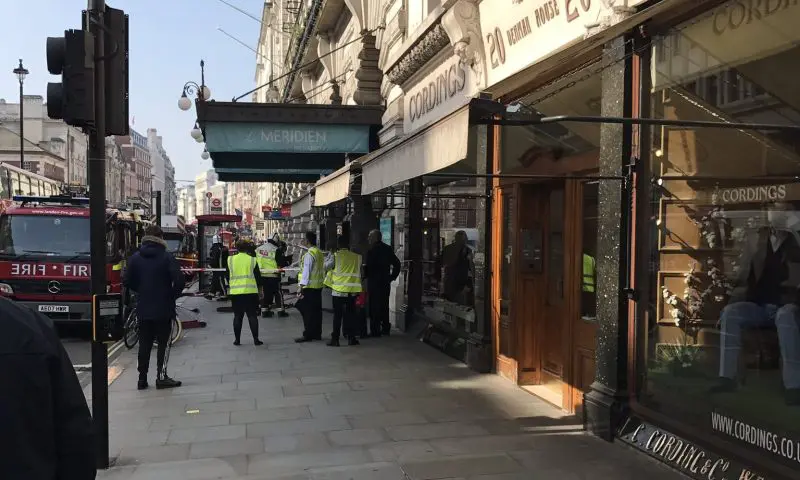 Five-star London hotel evacuates guests after basement fire
