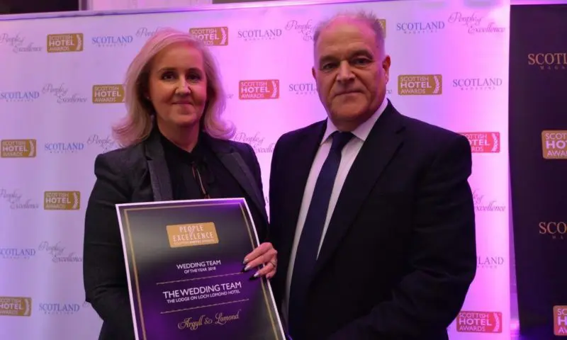 Lodge on Loch Lomond wins hat-trick of hospitality awards