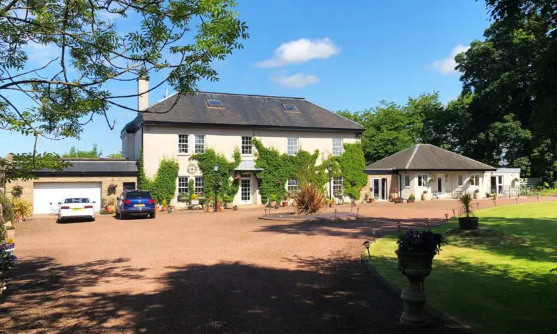 Adniston Manor in East Lothian for sale for £1.2m