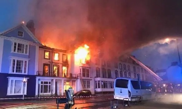 Aberystwyth hotel arsonist sentenced to 21 years