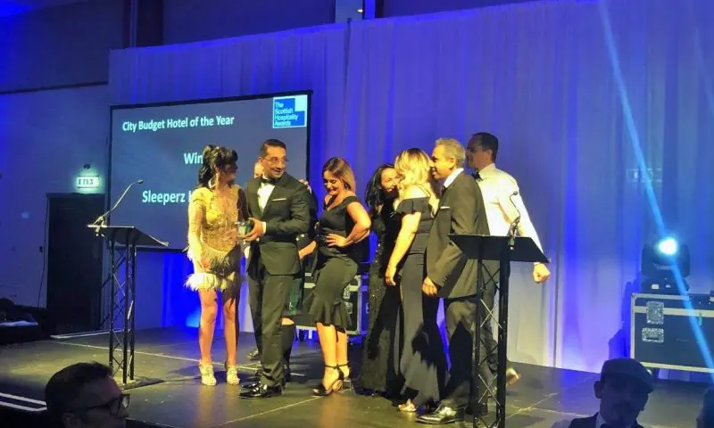 Sleeperz Hotel Dundee named ‘best in Scotland’