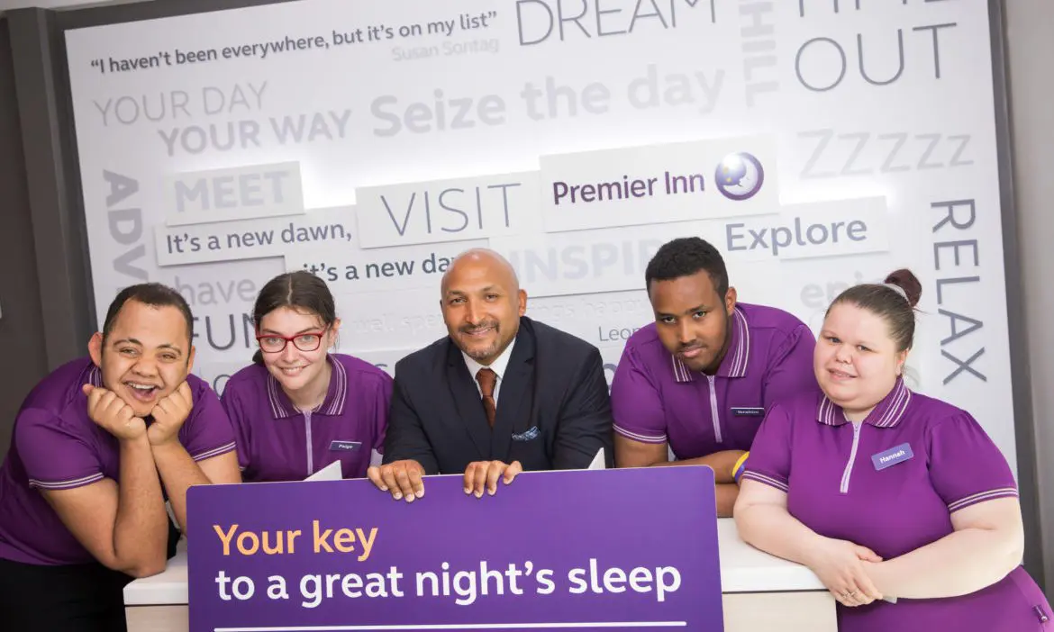 Construction finishes for UK’s smallest Premier Inn