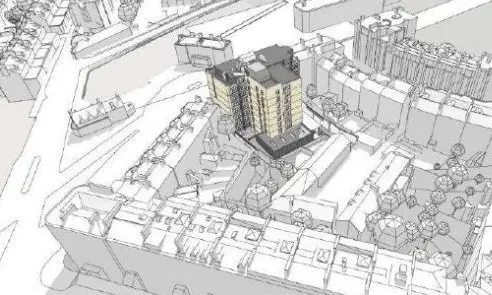 Haymarket Hub Hotel plans nine-storey extension