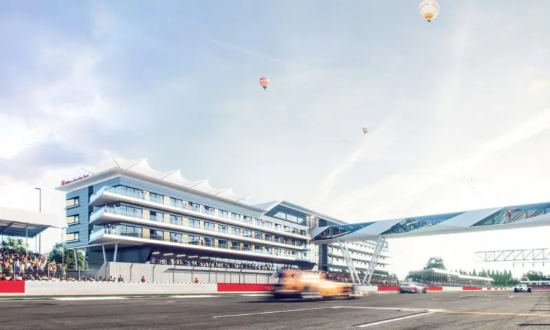 Silverstone race circuit hotel greenlit