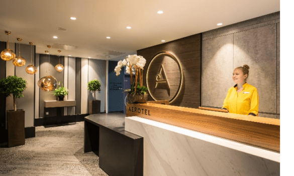 Aerotel opens at Heathrow as only in-terminal hotel at Terminal 3