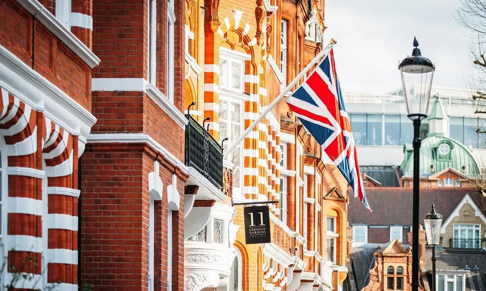 11 Cadogan Gardens named only Relais & Châteaux hotel in London