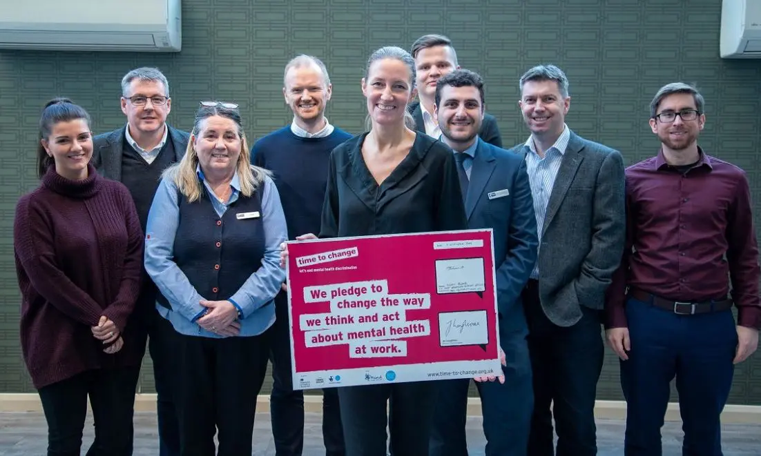 RBH signs pledge backing positive mental health in the workplace