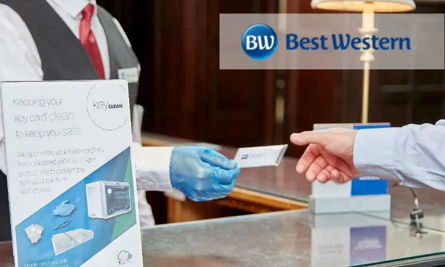 Best Western Weston Hall puts guest safety first with TLJ keyClean