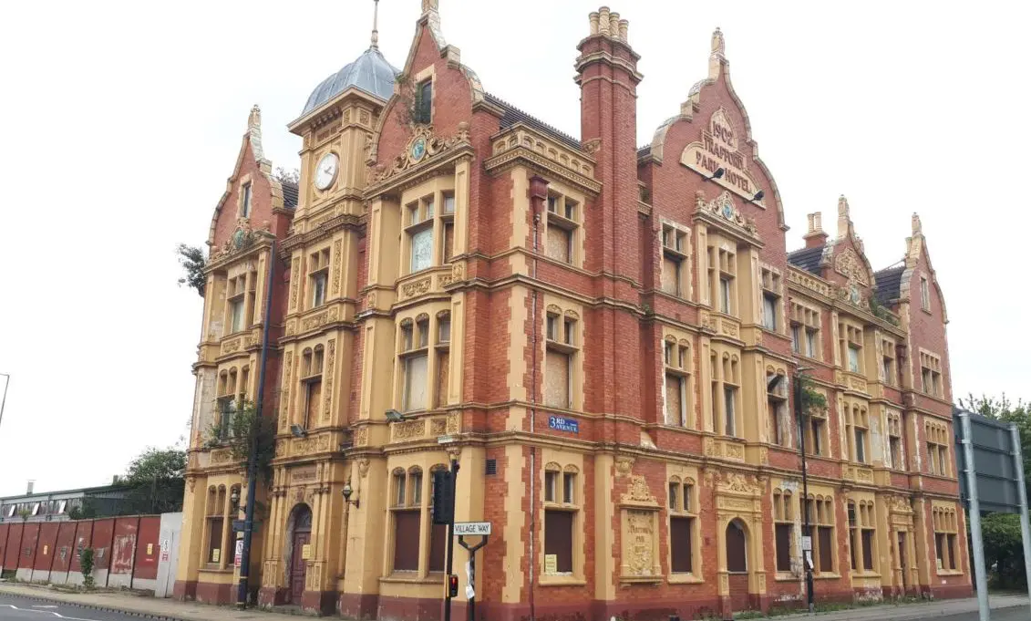 Manchester’s Trafford Park hotel put up for auction