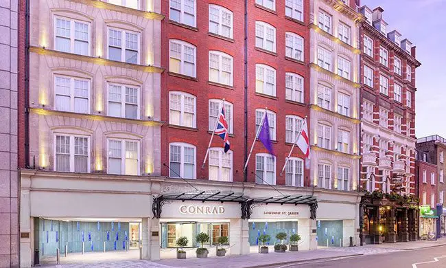 Conrad London St. James to open four food and drink establishments