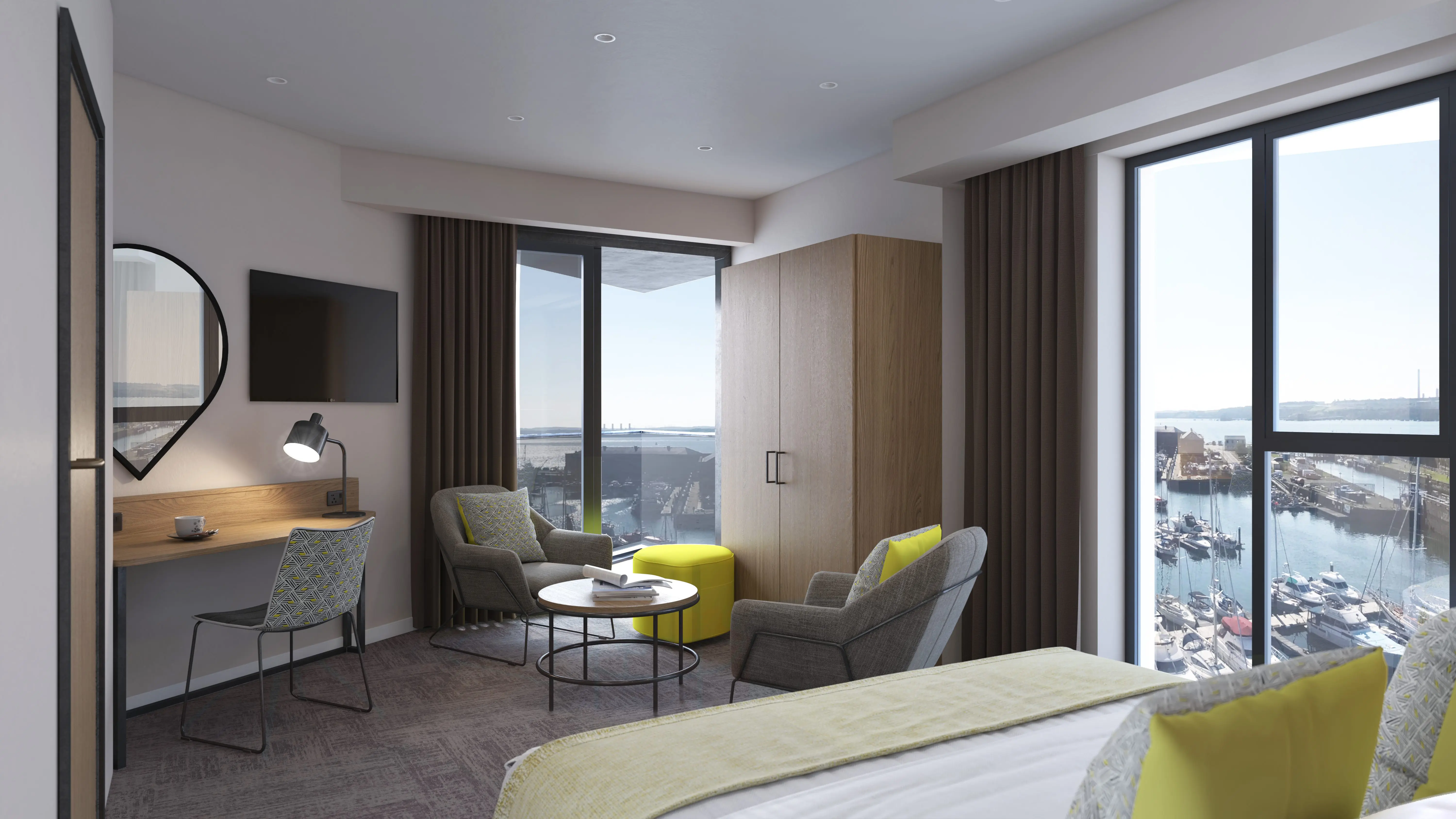 Celtic Collection unveils first look at Tŷ Hotel at Milford Waterfront