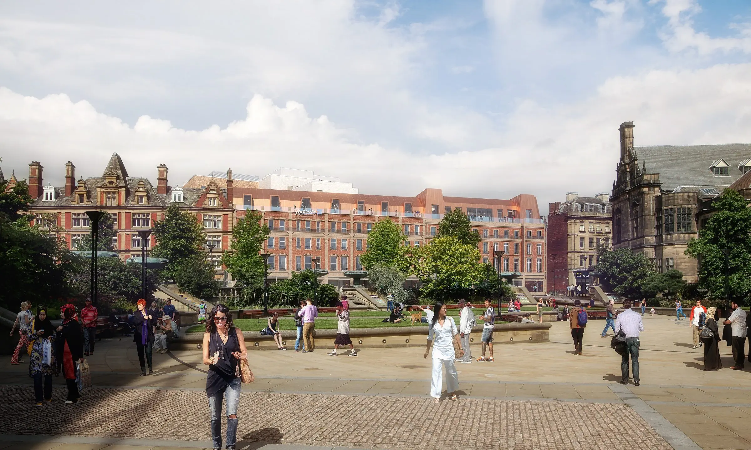 Construction begins on Sheffield’s flagship Radisson Blu hotel