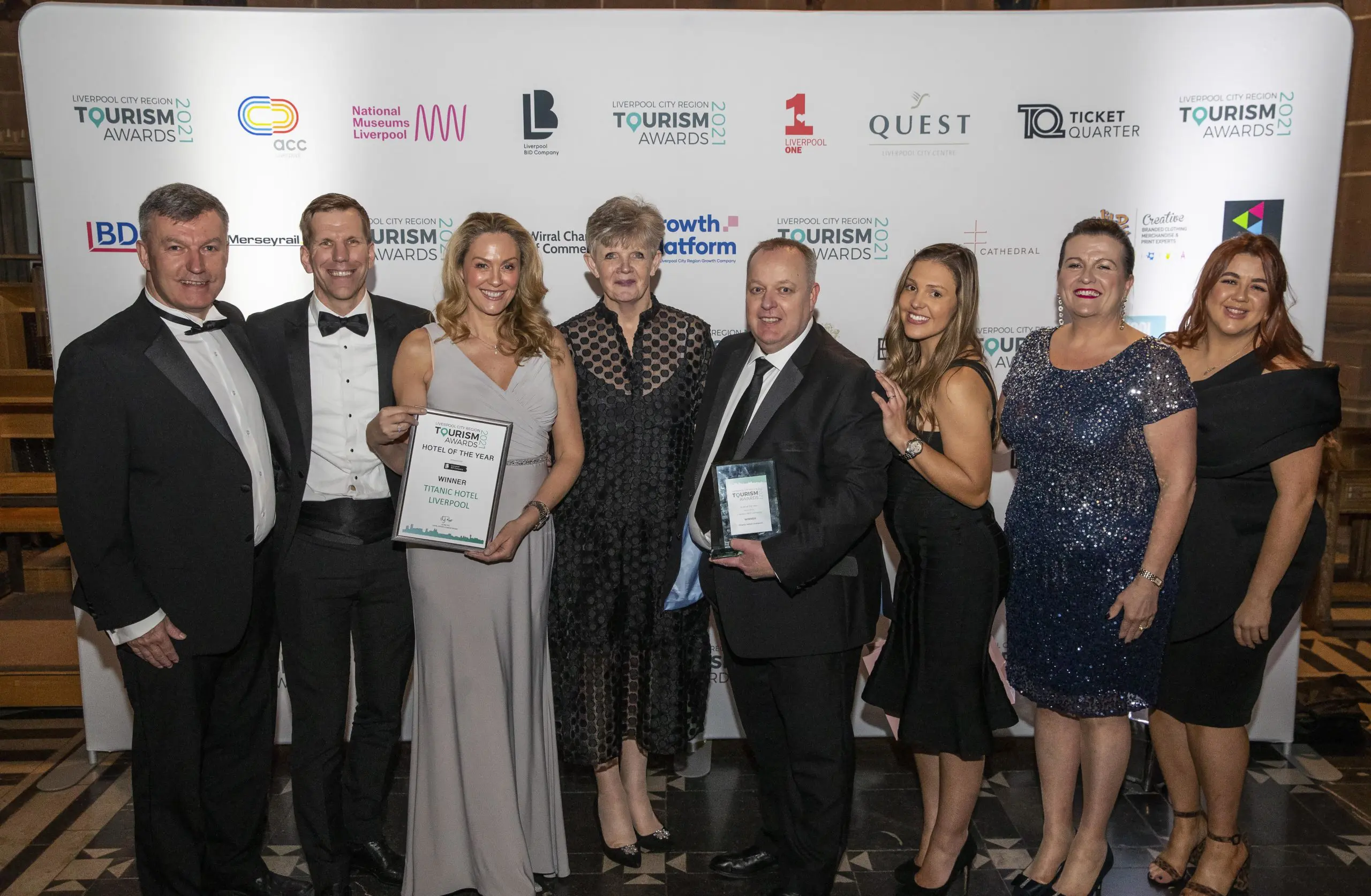 Titanic Hotel named Hotel of the Year at Liverpool Tourism Awards