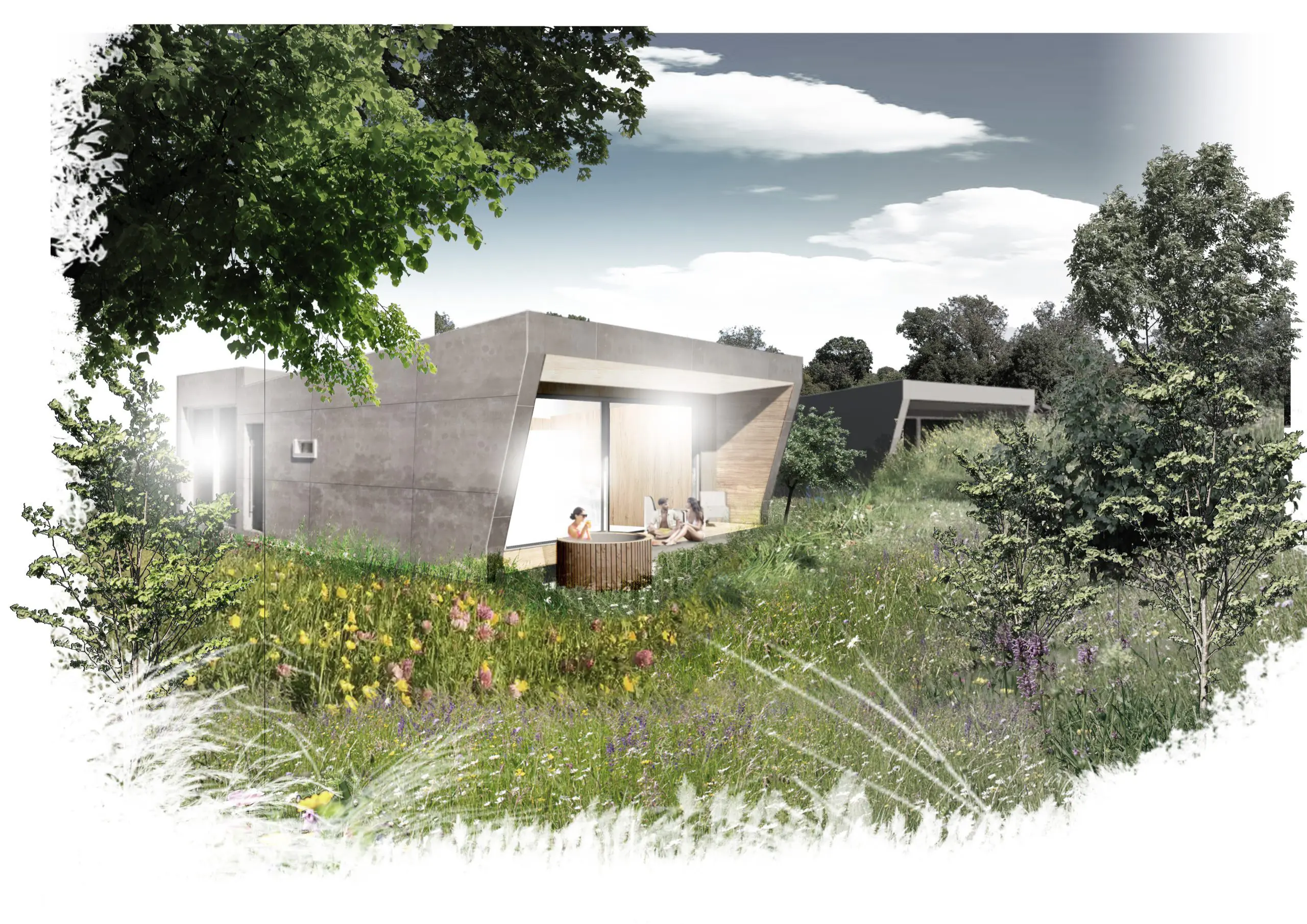 The Apartment Group unveils £2m cabin park at Newton Hall