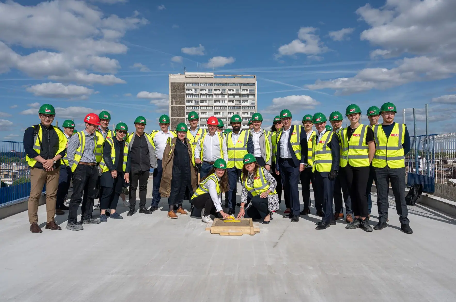 Frogmore hosts topping out ceremony for new Ruby Zoe hotel