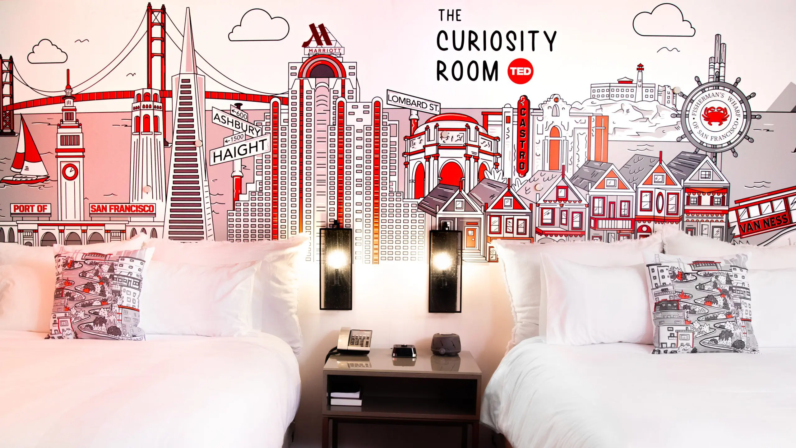 Marriott Hotels and TED debut ‘immersive’ guest rooms 