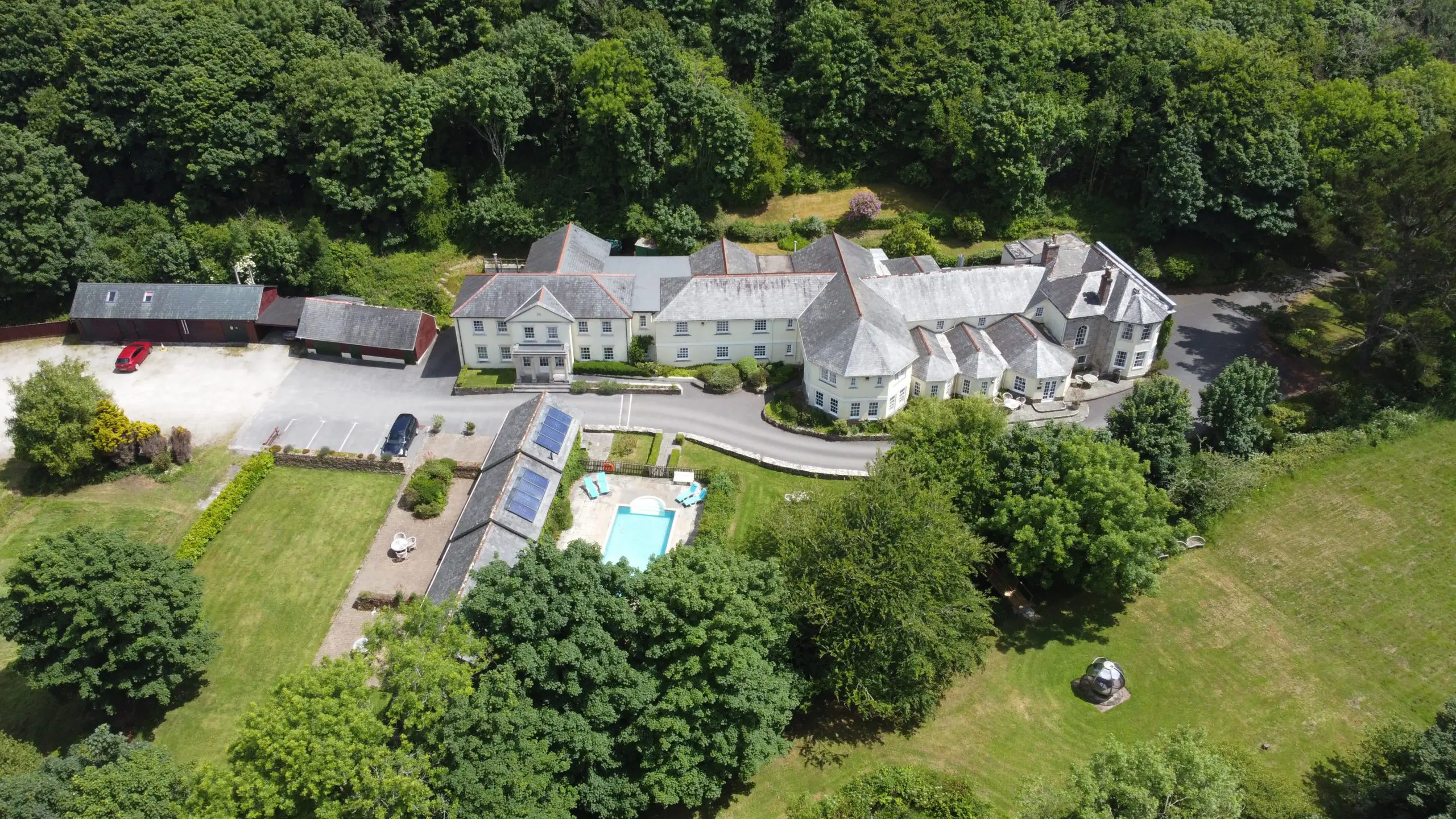 Rose in Vale Country House Hotel brought to market for £2.25m