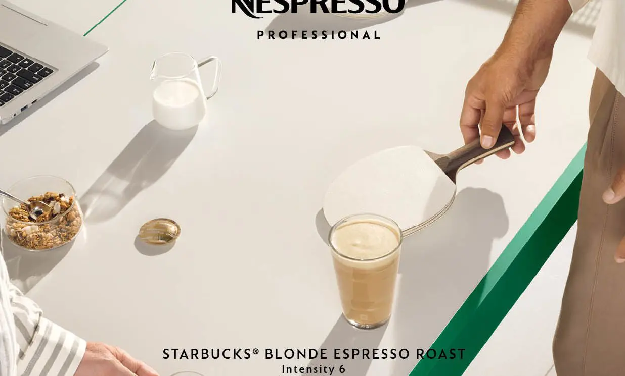 Nespresso Professional expands its range with three Starbucks coffees by Nespresso