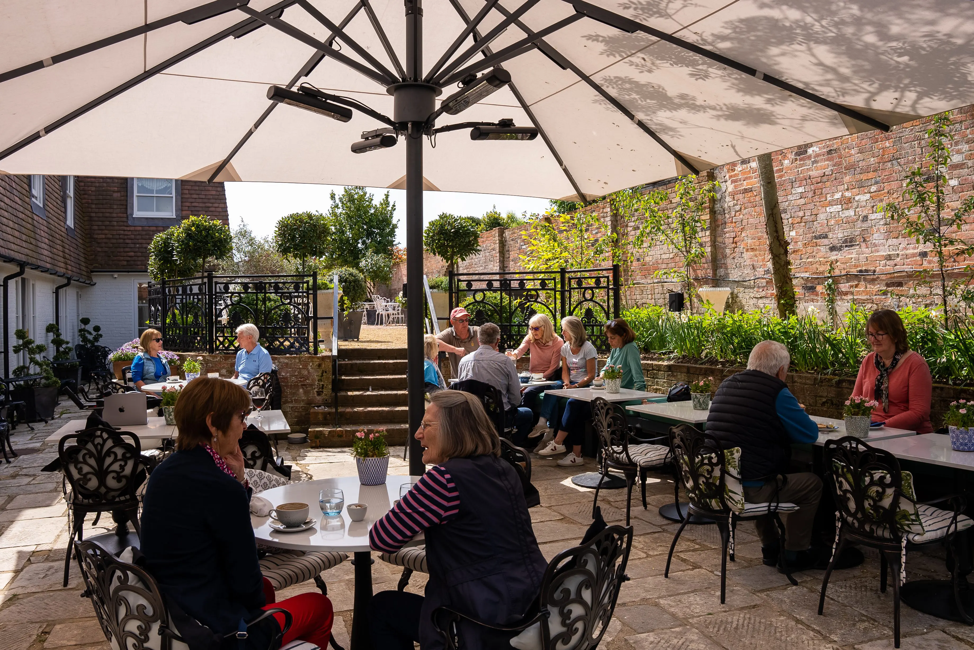 Stanwell House opens revamped garden space
