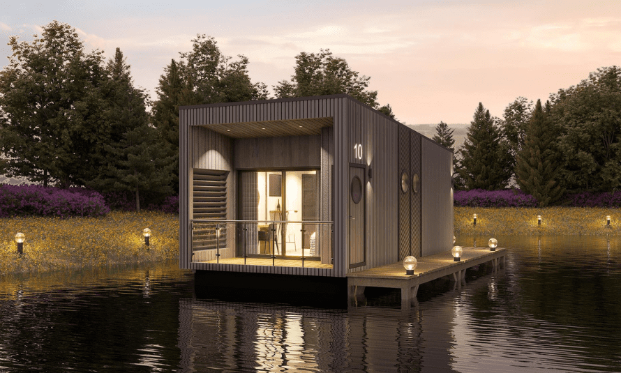 The Deck opens 10 floating rooms at Penarth Marina