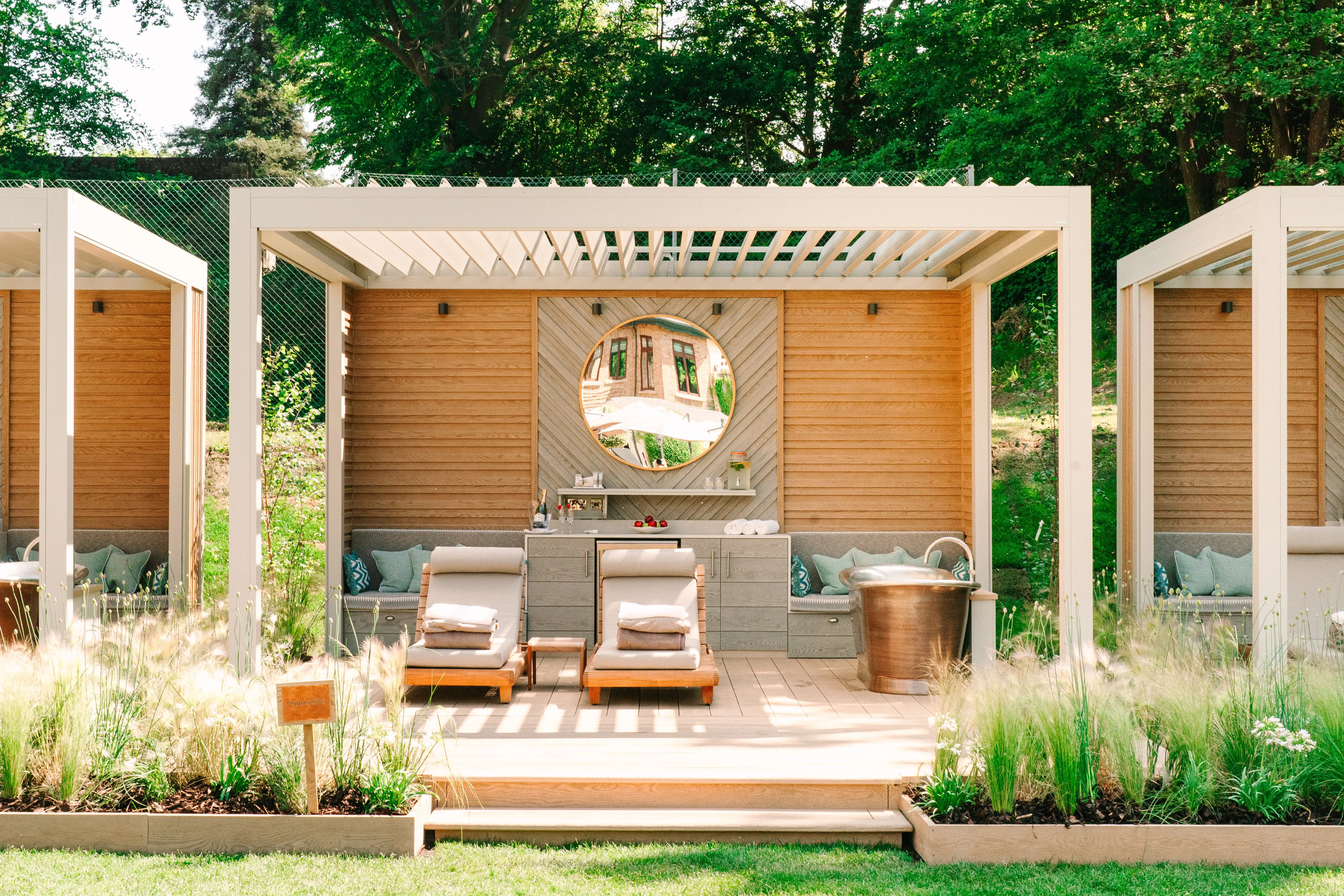Pennyhill Park hotel launches four new spa cabanas