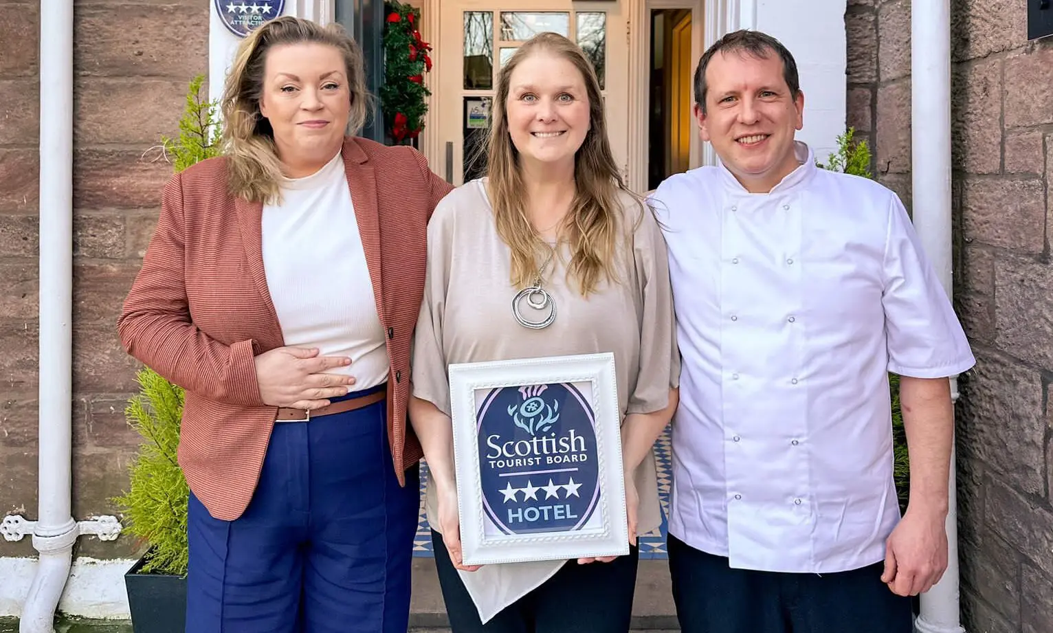 The Glen Mhor receives 4-star hotel status