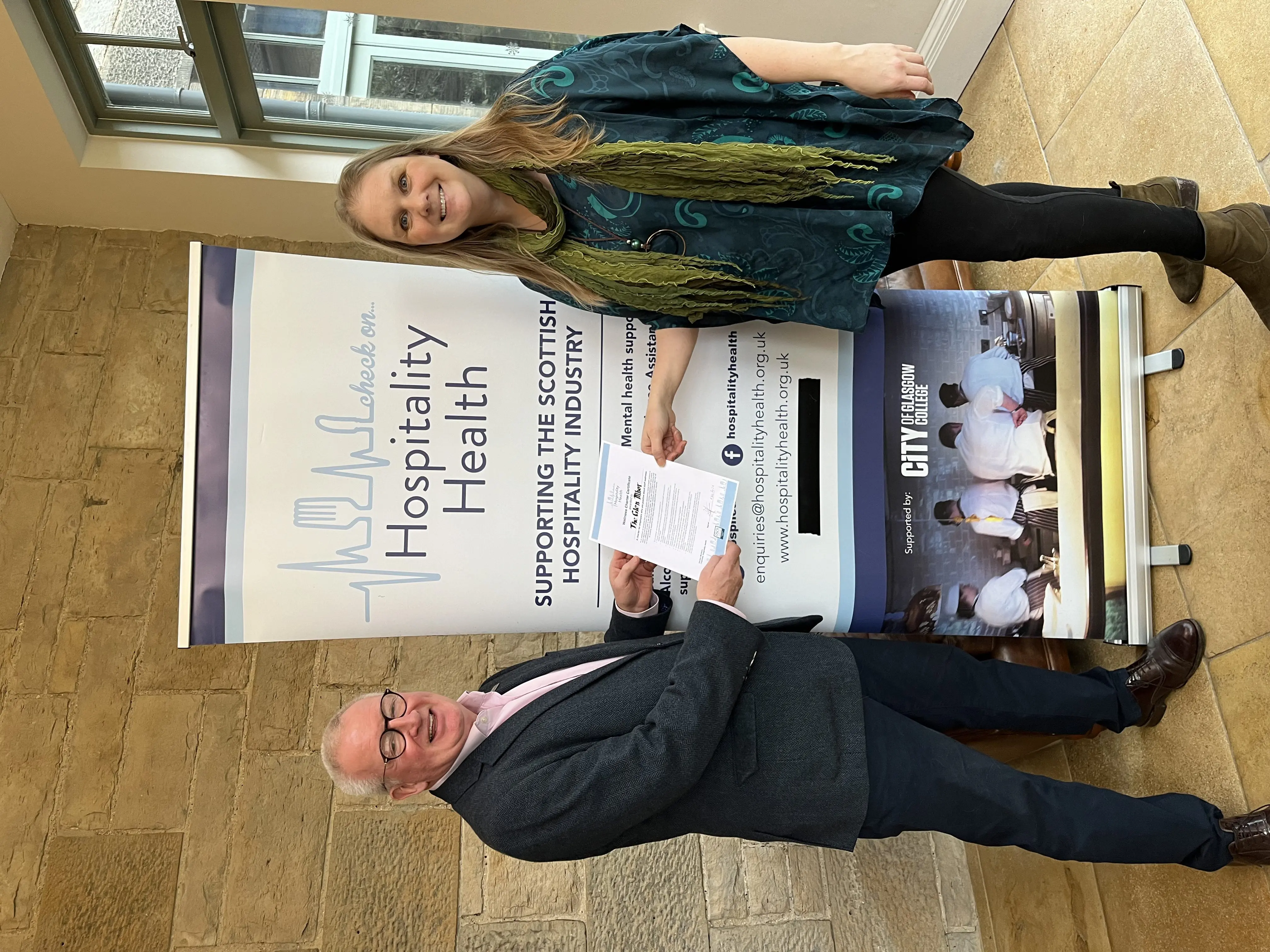 Glen Mhor Hotel awarded Wellness Charter by Hospitality Health