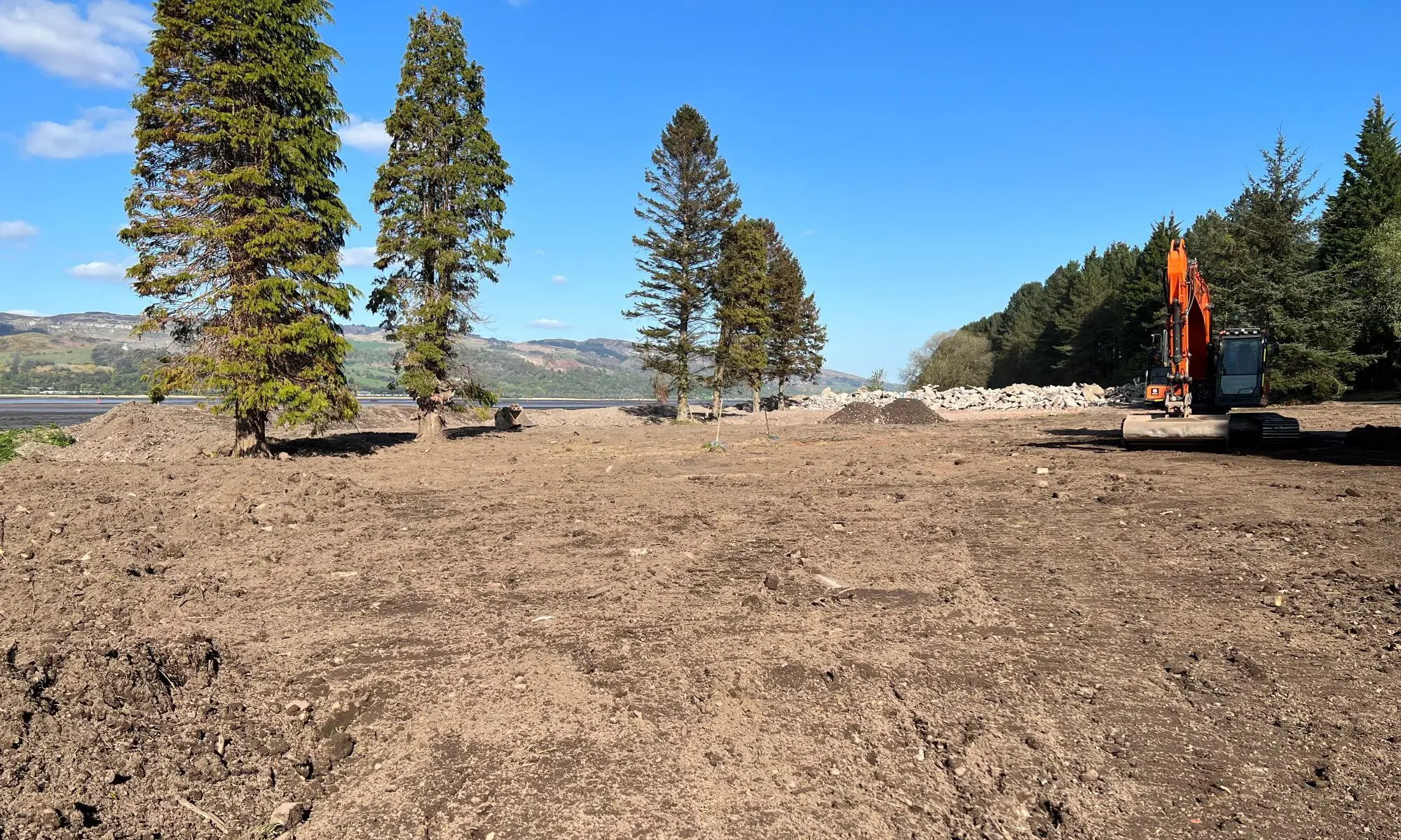 Construction starts on River View Luxury Lodges at Langbank