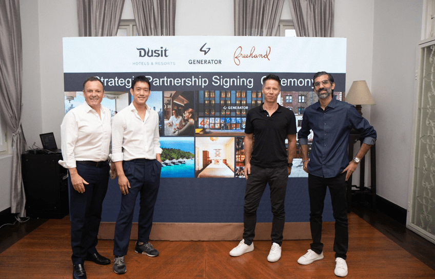 Generator and Freehand Hotels partner with Dusit Hotels and Resorts