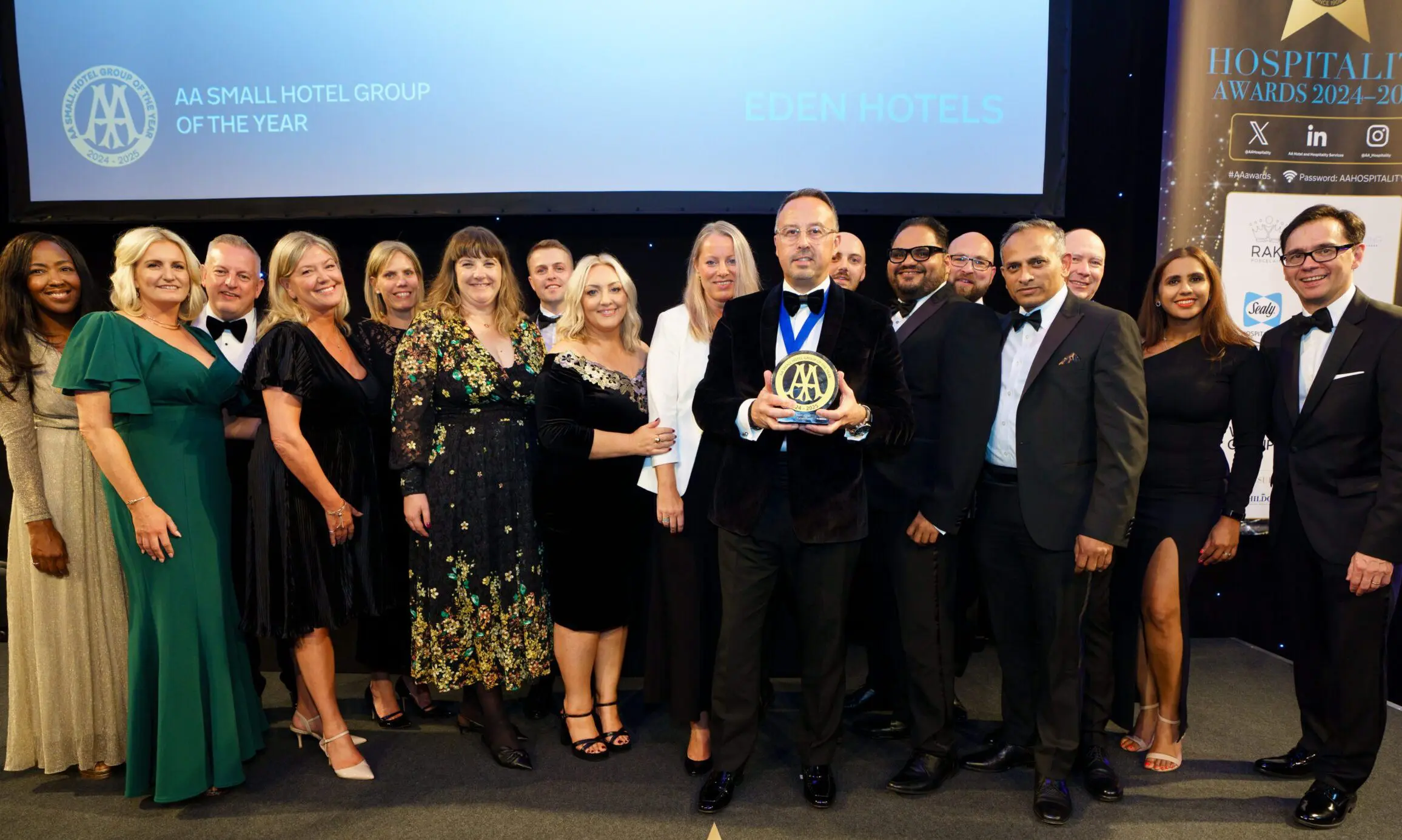 The Eden Collection named AA Small Hotel Group of the Year