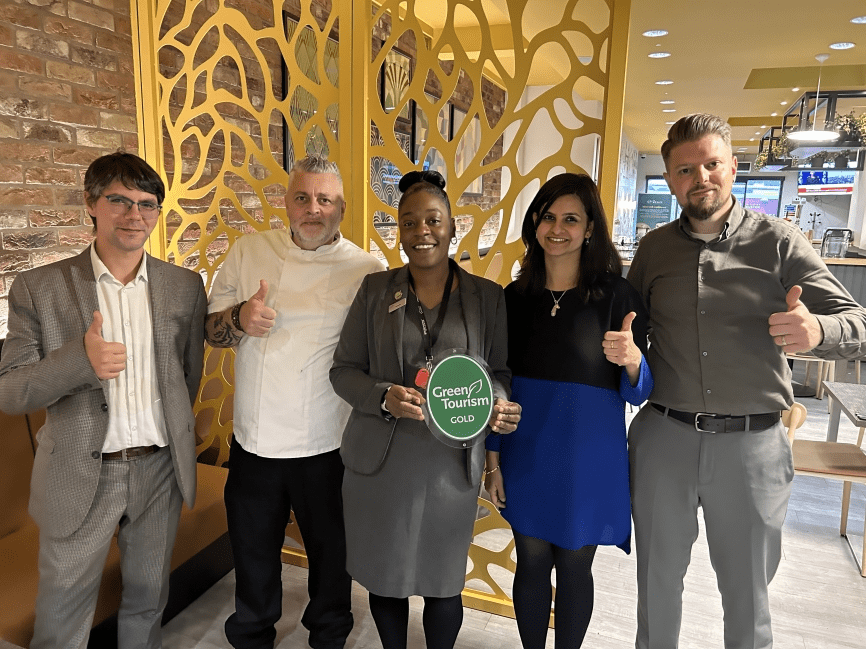 The Wesley wins IIP accreditation and Green Tourism Gold Award 