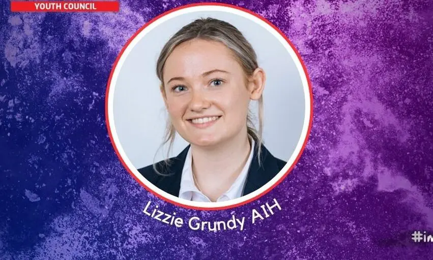 Lizzie Grundy AIH appointed vice chair of IoH Youth Council
