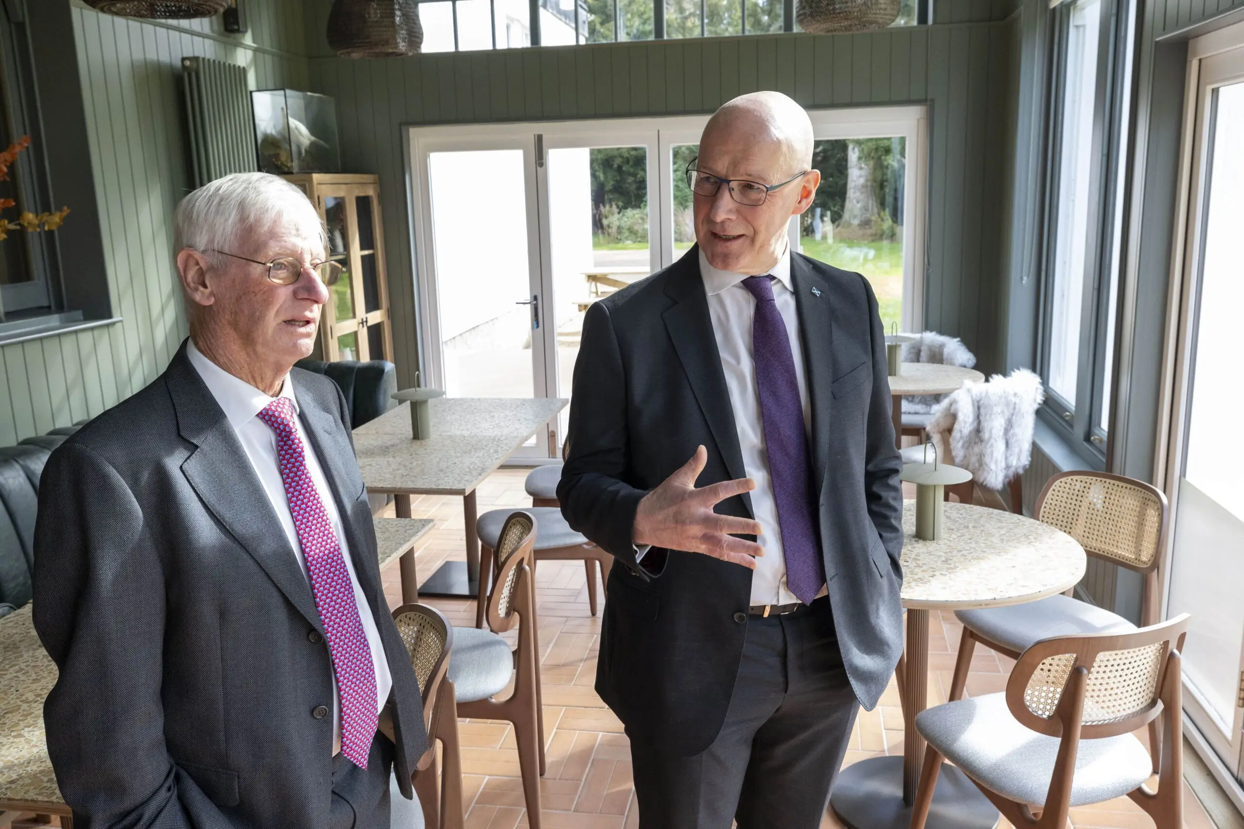 Pine Trees Hotel welcomes Scottish First Minister following multi-million pound refurb