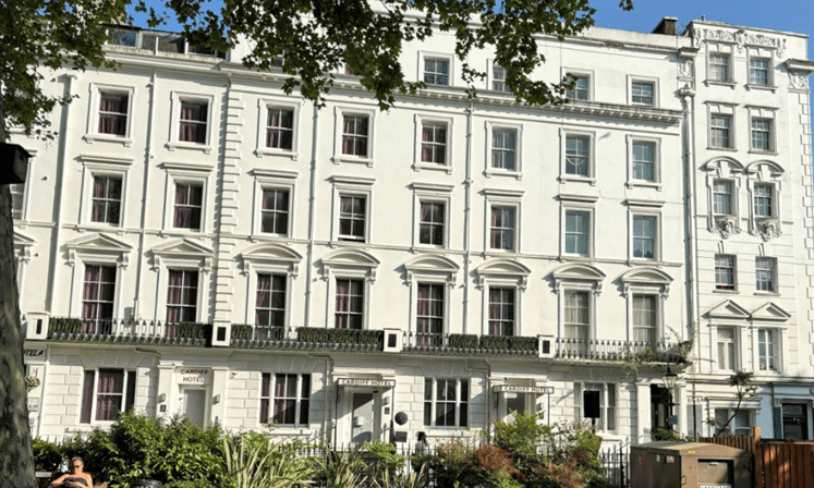 The Cardiff Hotel in Paddington hits the market for £17.5m