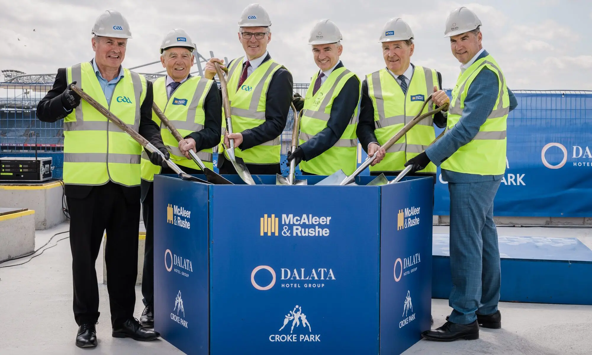 GAA and McAleer & Rushe hit construction milestone at new €40m hotel