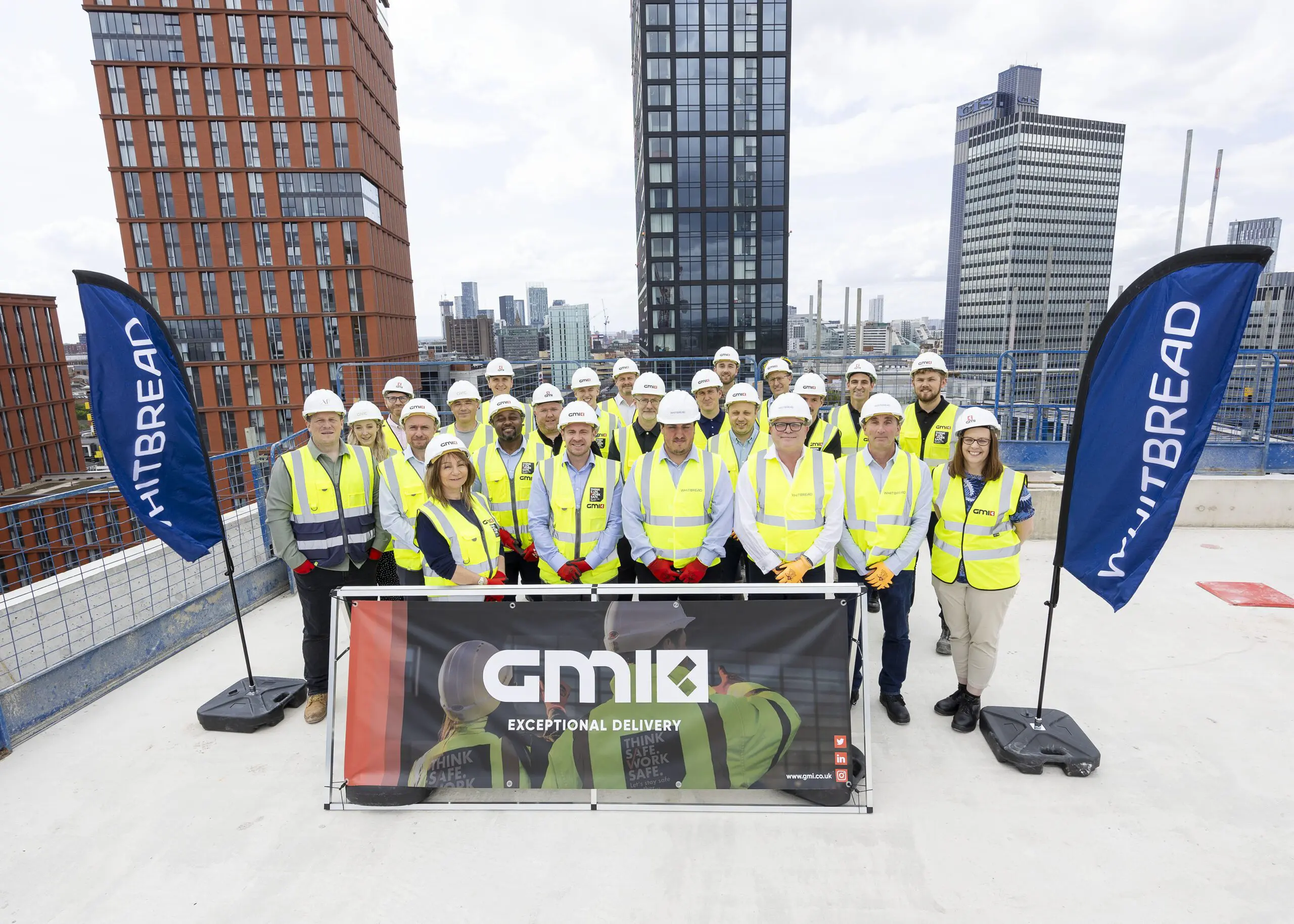 New Manchester City Centre Premier Inn tops out