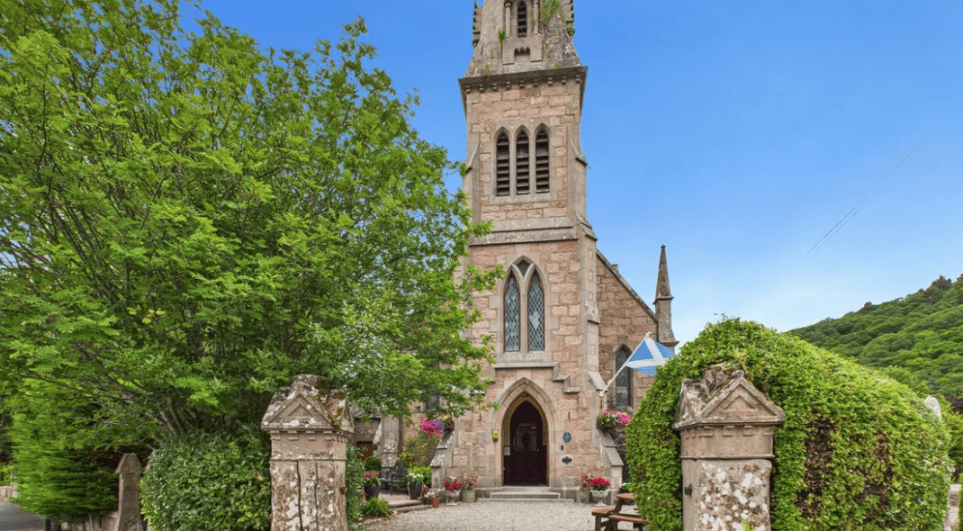 Historic Ballater guest house The Auld Kirk on the market for £750,000