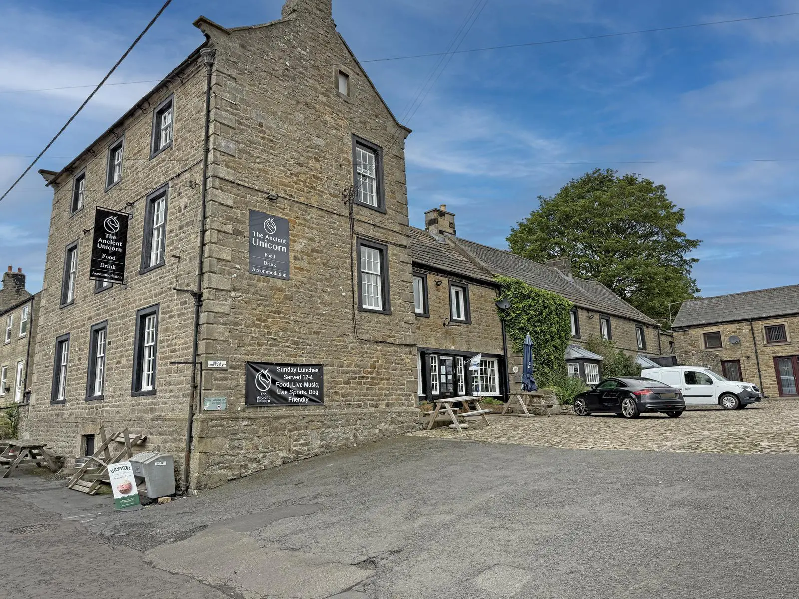 Ancient Unicorn Inn in Bowes brought to market