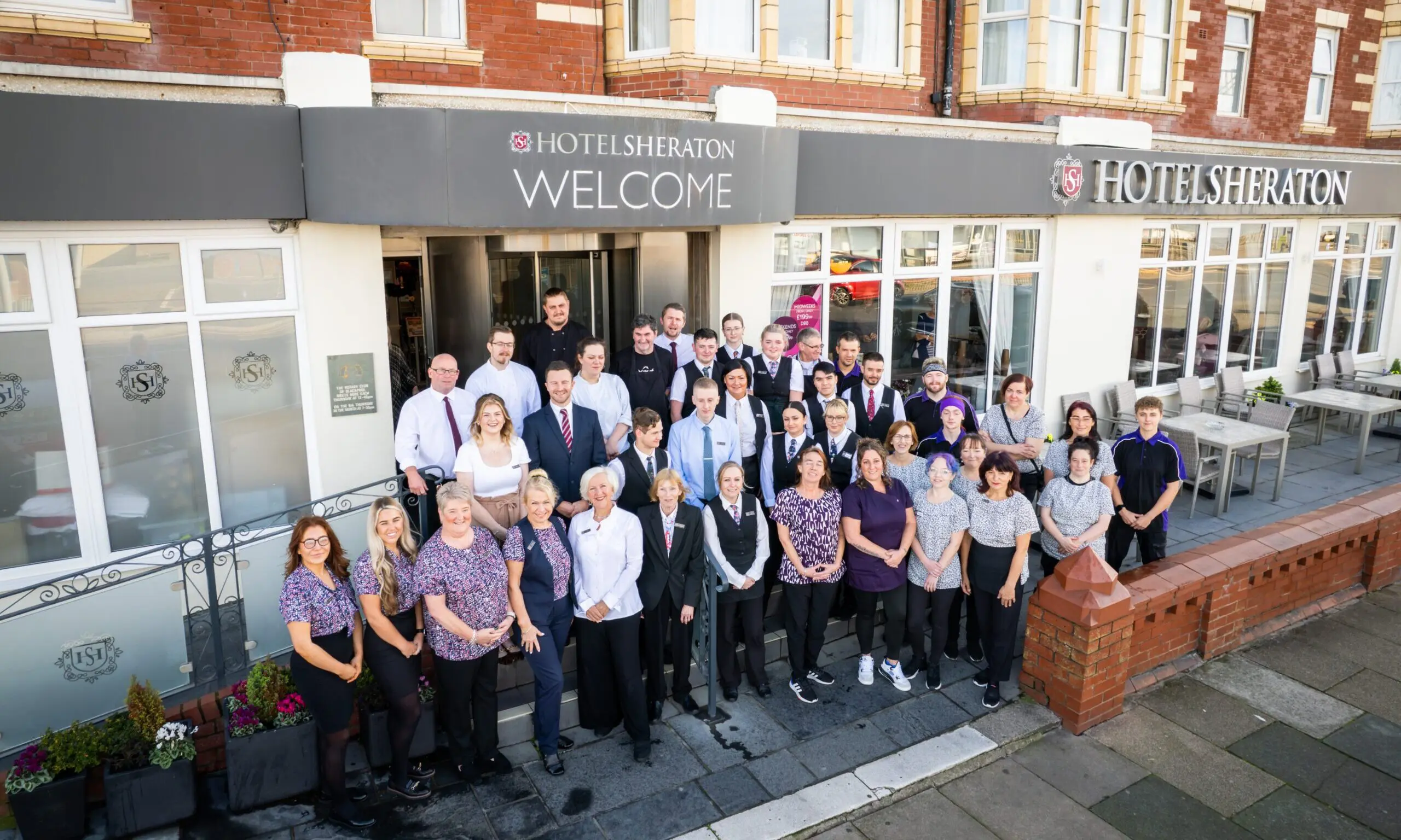 Blackpool’s Hotel Sheraton marks 10 years with VisitEngland award