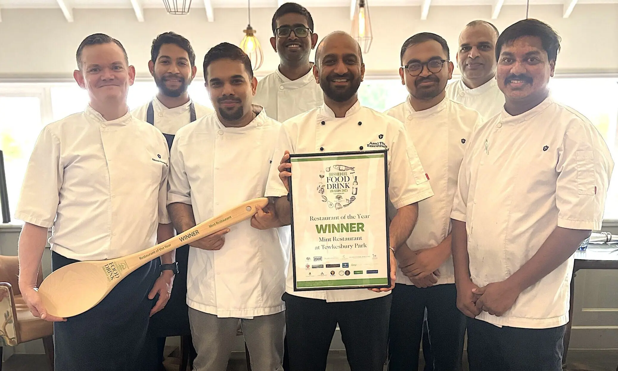 Mint at Tewkesbury Park named Restaurant of the Year