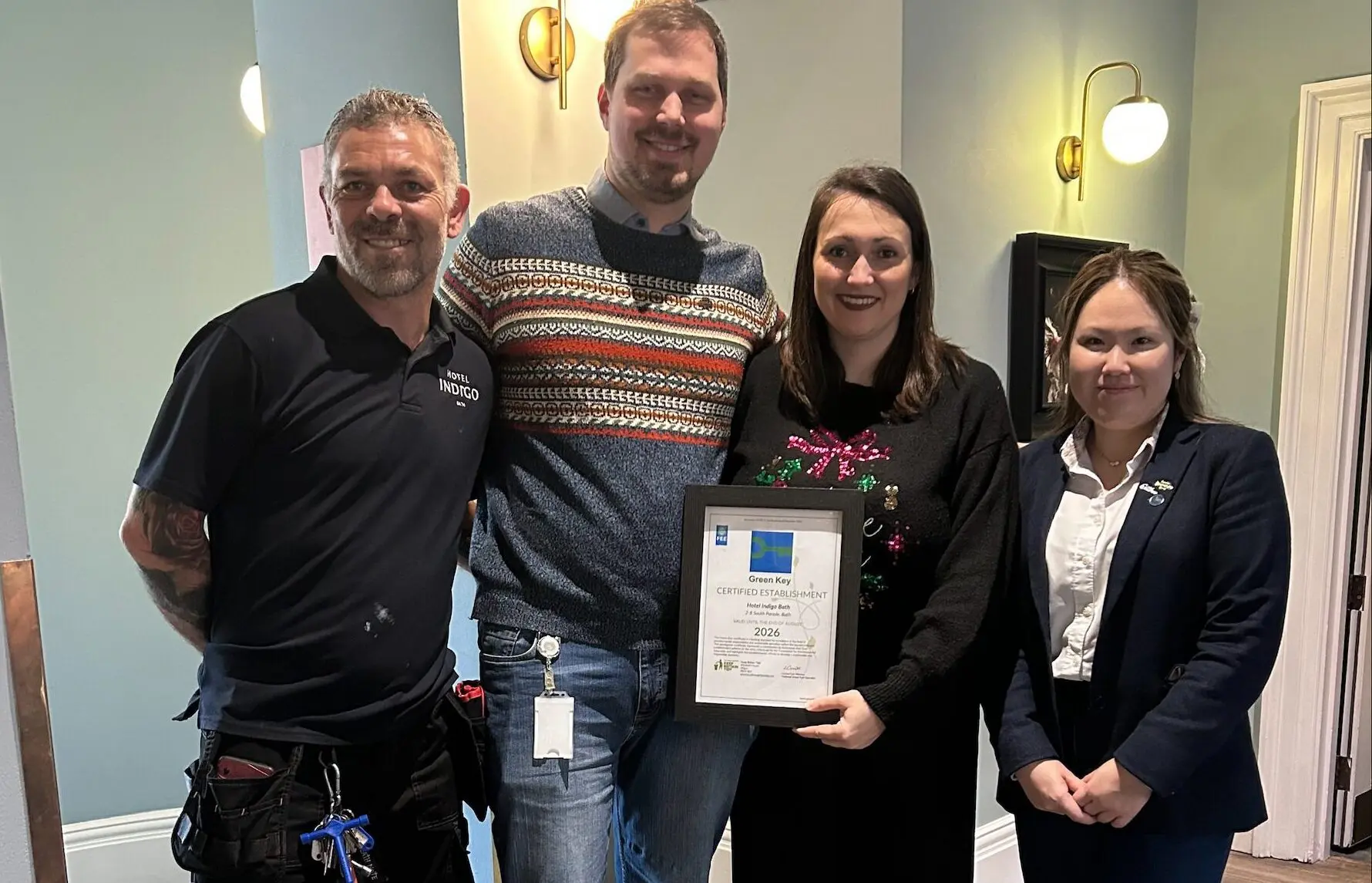 Hotel Indigo Bath secures Green Key accreditation