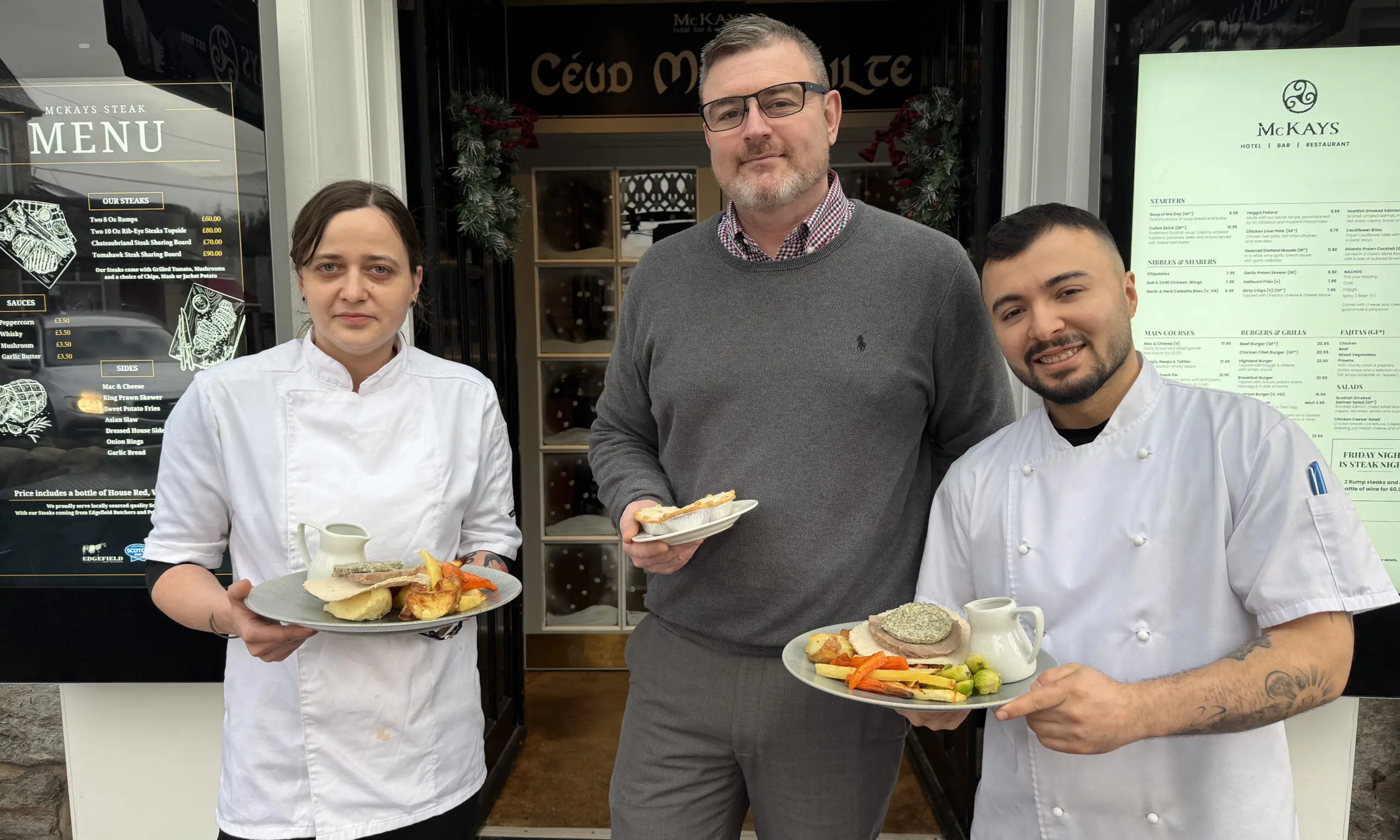 Pitlochry hotel to provide 100 Christmas meals for foodbank